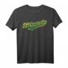 Litauen T-Shirt | Vintage Distressed Lithuania Tee - Klassisch geschnitten, doppelt genähter Saum