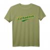 Litauen T-Shirt | Vintage Distressed Lithuania Tee - Klassisch geschnitten, doppelt genähter Saum
