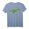 Litauen T-Shirt | Vintage Distressed Lithuania Tee - Klassisch geschnitten, doppelt genähter Saum