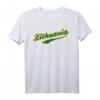 Litauen T-Shirt | Vintage Distressed Lithuania Tee - Klassisch geschnitten, doppelt genähter Saum