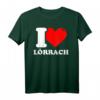 I love Lörrach - Lustiges Stadt T-Shirt für Fans und Einwohner, klassisch geschnitten