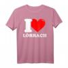 I love Lörrach - Lustiges Stadt T-Shirt für Fans und Einwohner, klassisch geschnitten
