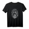 Löwen Löwe Afrika Krone Löwenkopf Löwenmähne Savanne Lion T-Shirt – Lustiges Vintage Geschenk für Tierliebhaber, Sternzeichen Löwe & König der Tiere