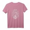 Löwen Löwe Afrika Krone Löwenkopf Löwenmähne Savanne Lion T-Shirt – Lustiges Vintage Geschenk für Tierliebhaber, Sternzeichen Löwe & König der Tiere