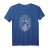 Löwen Löwe Afrika Krone Löwenkopf Löwenmähne Savanne Lion T-Shirt – Lustiges Vintage Geschenk für Tierliebhaber, Sternzeichen Löwe & König der Tiere