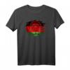 Malawi Flagge und Löwe T-Shirt - Patriotisches Geschenk für Malawi-Liebhaber, Tierfreund und Reisesouvenir