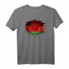 Malawi Flagge und Löwe T-Shirt - Patriotisches Geschenk für Malawi-Liebhaber, Tierfreund und Reisesouvenir