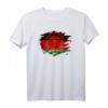 Malawi Flagge und Löwe T-Shirt - Patriotisches Geschenk für Malawi-Liebhaber, Tierfreund und Reisesouvenir