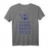 Ich Muss Gar Nix Ich Muss Nur An Die Ostsee T-Shirt mit Anker und Möwen – Perfekt für Urlaub und Meerliebhaber