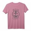 Moin Löppt Anker T-Shirt für Norddeutsche - Stolzes Heimatmotiv mit Hafen, Leuchtturm & plattdeutschem Dialekt