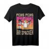 Moinsen Moin Peng Peng ihr Spacken Moin Moin Möwe Digga T-Shirt – Lustiges Norddeutschland Begrüßungs-Motiv für Norddeutsche