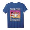 Moinsen Moin Peng Peng ihr Spacken Moin Moin Möwe Digga T-Shirt – Lustiges Norddeutschland Begrüßungs-Motiv für Norddeutsche
