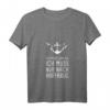 Damen Ich Muss Gar Nix Ich Muss Nur Nach Haffkrug Ostsee Urlaub T-Shirt mit V-Ausschnitt – Perfekt für Strandurlaub und Ostsee-Fans