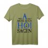 Ahoi Anker Spruch T-Shirt Nordsee Ostsee - Perfektes Geschenk für Meer- und Norddeutschland-Fans, Urlaub & Zuhause
