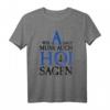 Ahoi Anker Spruch T-Shirt Nordsee Ostsee - Perfektes Geschenk für Meer- und Norddeutschland-Fans, Urlaub & Zuhause