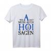 Ahoi Anker Spruch T-Shirt Nordsee Ostsee - Perfektes Geschenk für Meer- und Norddeutschland-Fans, Urlaub & Zuhause