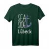 Lübeck Insel Camping Urlaub Ostseeküste T-Shirt mit Anker – Perfekt für Ostsee-Urlaub, Strand & Camping, Geschenkidee für Meerliebhaber