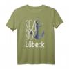 Lübeck Insel Camping Urlaub Ostseeküste T-Shirt mit Anker – Perfekt für Ostsee-Urlaub, Strand & Camping, Geschenkidee für Meerliebhaber