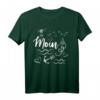 Moin Lustiges Norddeutschland T-Shirt mit Anker & Möwe - Für Nordsee- und Ostsee-Fans, Segler & Küstengemeinde