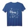 Moin Lustiges Norddeutschland T-Shirt mit Anker & Möwe - Für Nordsee- und Ostsee-Fans, Segler & Küstengemeinde