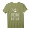 Ich Brauche Keine Therapie Ich Muss Nur An Die Ostsee T-Shirt – Perfekt für Ostsee-Urlaub, Strand, Möwen & Anker Motive