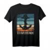 Travemünder Ostseeurlaub Sprüche T-Shirt - Souvenir aus Travemünde mit Anker-Motiv für Ostsee-Urlauber