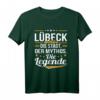 Lübeck Skyline Lustiges Lübecker Germany T-Shirt - Geschenk für Lübeck-Fans, Marzipan-Liebhaber & Humorvolle Souvenirs