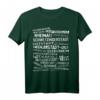 Mannheim Stadtteile / Stadt an Rhein und Neckar T-Shirt - Perfektes Geschenk zum Geburtstag für Mannheim-Liebhaber