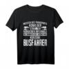 Busfahrer Kurzum Meister Des Transportes König Der Straßen T-Shirt – Perfektes Geschenk für Berufskraftfahrer und Buslenker