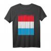 Luxemburgische Flagge Shirt Retro Geschenk Vintage Luxemburg T-Shirt – Lustige und coole Luxemburg Fanbekleidung