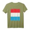 Luxemburgische Flagge Shirt Retro Geschenk Vintage Luxemburg T-Shirt – Lustige und coole Luxemburg Fanbekleidung