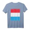 Luxemburgische Flagge Shirt Retro Geschenk Vintage Luxemburg T-Shirt – Lustige und coole Luxemburg Fanbekleidung