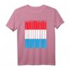 Luxemburgische Flagge Shirt Retro Geschenk Vintage Luxemburg T-Shirt – Lustige und coole Luxemburg Fanbekleidung