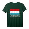 Luxemburg Flagge Vintage T-Shirt im Used Look – Geschenkidee für Luxemburg-Fans zu Weihnachten & Geburtstag
