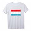 Luxemburg Flagge Vintage T-Shirt im Used Look – Geschenkidee für Luxemburg-Fans zu Weihnachten & Geburtstag