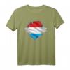 Super Luxembourger Heritage T-Shirt mit Flagge – Stolz auf Luxemburg Wurzeln, ideales Geschenk für Luxemburger, Touristen & Einwanderer