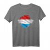 Super Luxembourger Heritage T-Shirt mit Flagge – Stolz auf Luxemburg Wurzeln, ideales Geschenk für Luxemburger, Touristen & Einwanderer