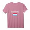 Luxemburg T-Shirt mit Flagge - Souvenir Geschenk für Luxembourgers, Hoodie & T-Shirt für Nationalstolz