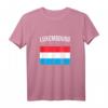 Luxemburg Flagge T-Shirt - Stolz auf Luxemburg Reise, Sport & Souvenir für Damen, Herren & Kinder