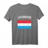Luxemburg Flagge T-Shirt - Stolz auf Luxemburg Reise, Sport & Souvenir für Damen, Herren & Kinder