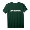 Luxemburg T-Shirt mit Flagge | Klassisch geschnitten, doppelt genähter Saum