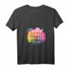 Damen T-Shirt mit V-Ausschnitt – Rosa Luxemburg Zitat: Freiheit ist immer Freiheit der Andersdenkenden – Statement für Freiheit, Toleranz und Demokratie
