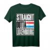 Storecastle: Straight Outta Luxembourg Geschenk T-Shirt - Klassisches Landesthema, perfekt als Souvenir oder Geschenk