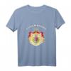 Luxemburg T-Shirt mit Wappen und Flagge - Nationalstolz, Souvenir, Fußball & Geschenk für Luxemburger Fans