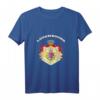 Luxemburg T-Shirt mit Wappen und Flagge - Nationalstolz, Souvenir, Fußball & Geschenk für Luxemburger Fans