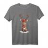 Süßes Rentier aus dem Norden - Magisches Weihnachtsdesign T-Shirt für festliche Stimmung & perfekte Weihnachtsgeschenke