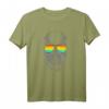 LGBTQ Gay Pride Rainbow Flag Sonnenbrille Totenkopf T-Shirt – Unterstützung für Pride Paraden & queere Community