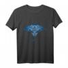 Stachelrochen Maori Tribal Tattoo T-Shirt für Männer und Frauen – Fischdesign als Geschenk für Aquarium- und Meerestierliebhaber, Angler & Backpacker