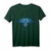 Stachelrochen Maori Tribal Tattoo T-Shirt für Männer und Frauen – Fischdesign als Geschenk für Aquarium- und Meerestierliebhaber, Angler & Backpacker