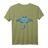 Stachelrochen Maori Tribal Tattoo T-Shirt für Männer und Frauen – Fischdesign als Geschenk für Aquarium- und Meerestierliebhaber, Angler & Backpacker